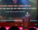 Thủ tướng phát động hỗ trợ xóa nhà tạm, nhà dột nát trên phạm vi cả nước