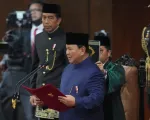 Ông Prabowo Subianto tuyên thệ nhậm chức Tổng thống Indonesia