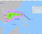 Bão Trami vào Biển Đông giật cấp 11, trở thành cơn bão số 6