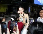 Hoa hậu Thanh Thủy bật khóc ở sân bay khi lên đường thi Miss International 2024