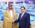 Thủ tướng Phạm Minh Chính tiếp Bộ trưởng Công nghiệp và Khoáng sản Saudi Arabia