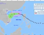 Bão số 9 giật cấp 14, cách quần đảo Hoàng Sa khoảng 480 km