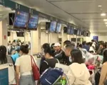 Sân bay Tân Sơn Nhất nhộn nhịp hành khách sau kỳ nghỉ lễ