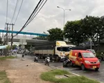 Tai nạn liên hoàn trước chợ đầu mối Thủ Đức, 2 người tử vong