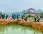Bắc Kạn: Huy động lực lượng tìm kiếm tại 'hố tử thần' trên Quốc lộ 3B