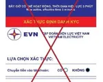 Hơn 1 tỷ đồng “bốc hơi” sau vài thao tác với app điện lực giả mạo