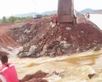 Đắk Lắk: Vỡ k&ecirc;nh dẫn d&ograve;ng thủy điện S&ecirc;r&ecirc;pốk 4A