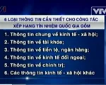 6 thông tin cần thiết cho xếp hạng tín nhiệm Quốc gia