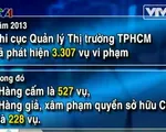 Năm 2013, Quản lý thị trường TP.HCM phát hiện hơn 3.300 vụ vi phạm