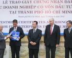 TP.HCM trao giấy chứng nhận đầu tư cho doanh nghiệp FDI