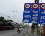Đ&atilde; thay thế ho&agrave;n to&agrave;n biển b&aacute;o tốc độ dưới 40km/h tr&ecirc;n c&aacute;c quốc lộ 