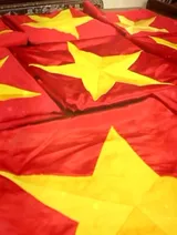 National pride cultivated in flag-making village