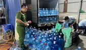 Phát hiện xưởng sản xuất nước khoáng Lavie giả quy mô lớn tại Hà Nội