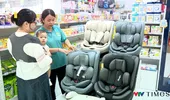 Cục Đăng kiểm được chỉ định tạm thời tổ chức thử nghiệm ghế trẻ em trên ô tô
