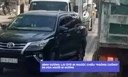 Lái xe chạy ngược chiều, tài xế còn đe dọa chửi bới người đi đường