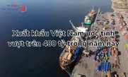 Xuất khẩu Việt Nam ước tính vượt trên 400 tỷ trong năm nay