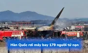 Hàn Quốc rơi máy bay 179 người tử nạn