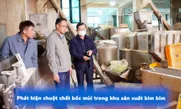 Phát hiện chuột chết bốc mùi trong khu sản xuất bim bim