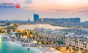 Tốc độ tăng giá chung cư sơ cấp ở Hà Nội cao nhất trong 8 năm