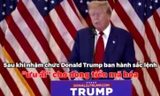 Sau khi nhậm chức Donald Trump ban hành sắc lệnh “ưu ái” cho dòng tiền mã hóa