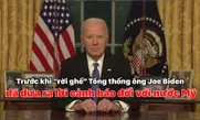 Trước khi “rời ghế” Tổng thống ông Joe Biden đã đưa ra lời cảnh báo đối với nước Mỹ
