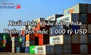 Xuất nhập khẩu hàng hóa: Hướng đến mốc 1.000 tỷ USD