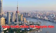 Kinh tế Trung Quốc suy yếu ngay trước thềm Tết Nguyên đán
