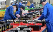 Hơn 10 nghìn doanh nghiệp thành lập mới trong tháng đầu năm