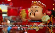 Ngày vía Thần Tài 2025: Người dân đội mưa rét mua vàng từ sáng sớm