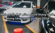 Nhập khẩu ô tô giảm so với tháng trước nhưng tăng so với cùng kỳ 2024
