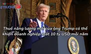 Thuế năng lượng mới của ông Trump có thể khiến doanh nghiệp mất 10 tỷ USD mỗi năm