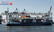 Xuất siêu nông, lâm, thủy sản vượt 5 tỉ USD trong 4 tháng đầu năm