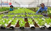 Xuất khẩu vượt 21 tỷ USD, ngành nông nghiệp – môi trường không được chủ quan