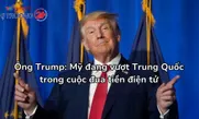 Ông Trump: Mỹ đang vượt Trung Quốc trong cuộc đua tiền điện tử