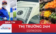 Bản tin Thị trường 24h ngày 22/8