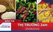 Bản tin Thị trường 24h ngày 25/8