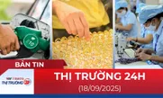Bản tin Thị trường 24h ngày 18/9