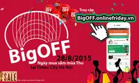 Big promotions in the online autumn shopping day