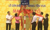 Two new street names in Hanoi