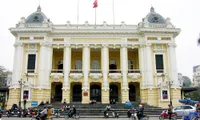 Culture ministry vows to bring back original color to Hanoi opera house amid backlash