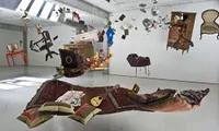 Installation art exhibition depicts reality of workers' lives