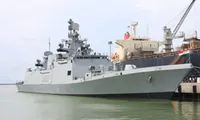 Indian naval ship visits Danang