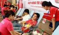 Blood donation campaign ends in Hanoi