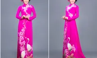 Modern Ao Dai design becomes trendy