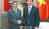 State president receives head of Lao presidential office