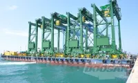 Doosan Vina exports container cranes to Saudi Arabia