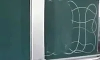 Student invents chalkboard cleaning machine