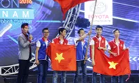 Lac Hong University wins Robocon Vietnam 2016