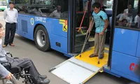 Support for the disabled in public transport