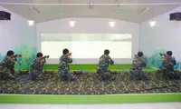 Virtual shooting range